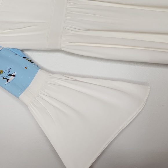 NEW Hot Topic Peter Pan Disney Colab Peasant Dress Size Large - Picture 3 of 10